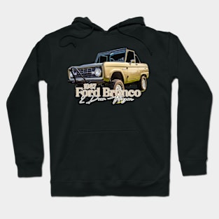 Customized 1967 Ford Bronco 2 Door Wagon Hoodie